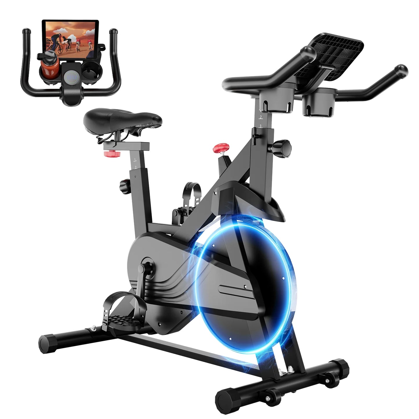 Superun Exercise Bike 32-Level Magnetic Resistance Stationary Bike
