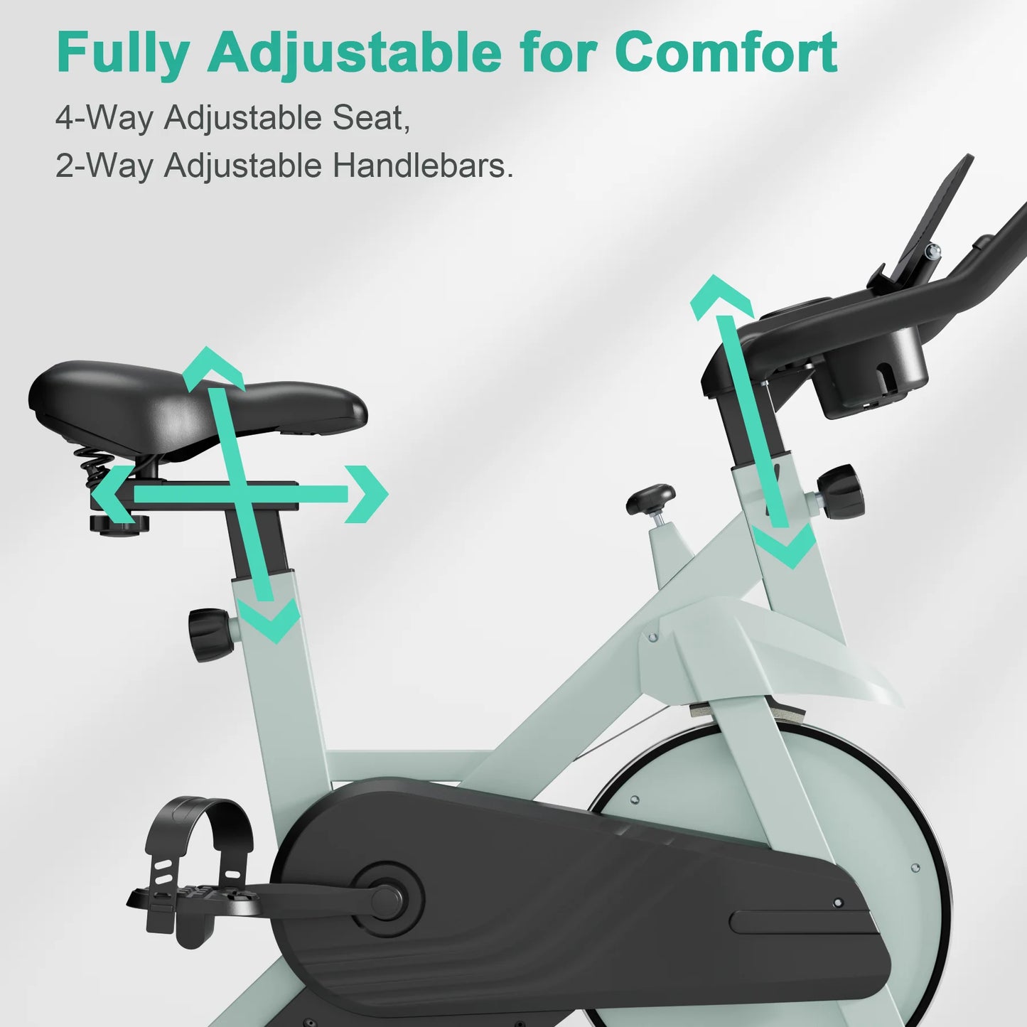 Superun Exercise Bike 32-Level Magnetic Resistance Stationary Bike