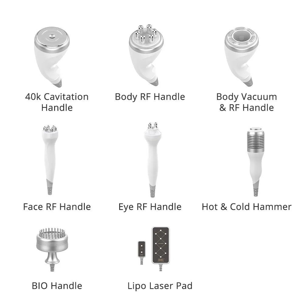 Professional 9 In 1 40k Lipo Cavitation Machine