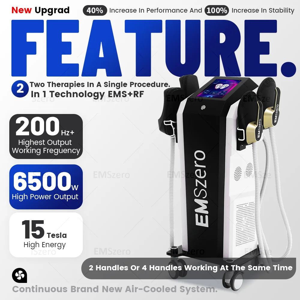 MYOSLIM EMSzero HIEMT NEO 6500W RF Body Sculpting Machine