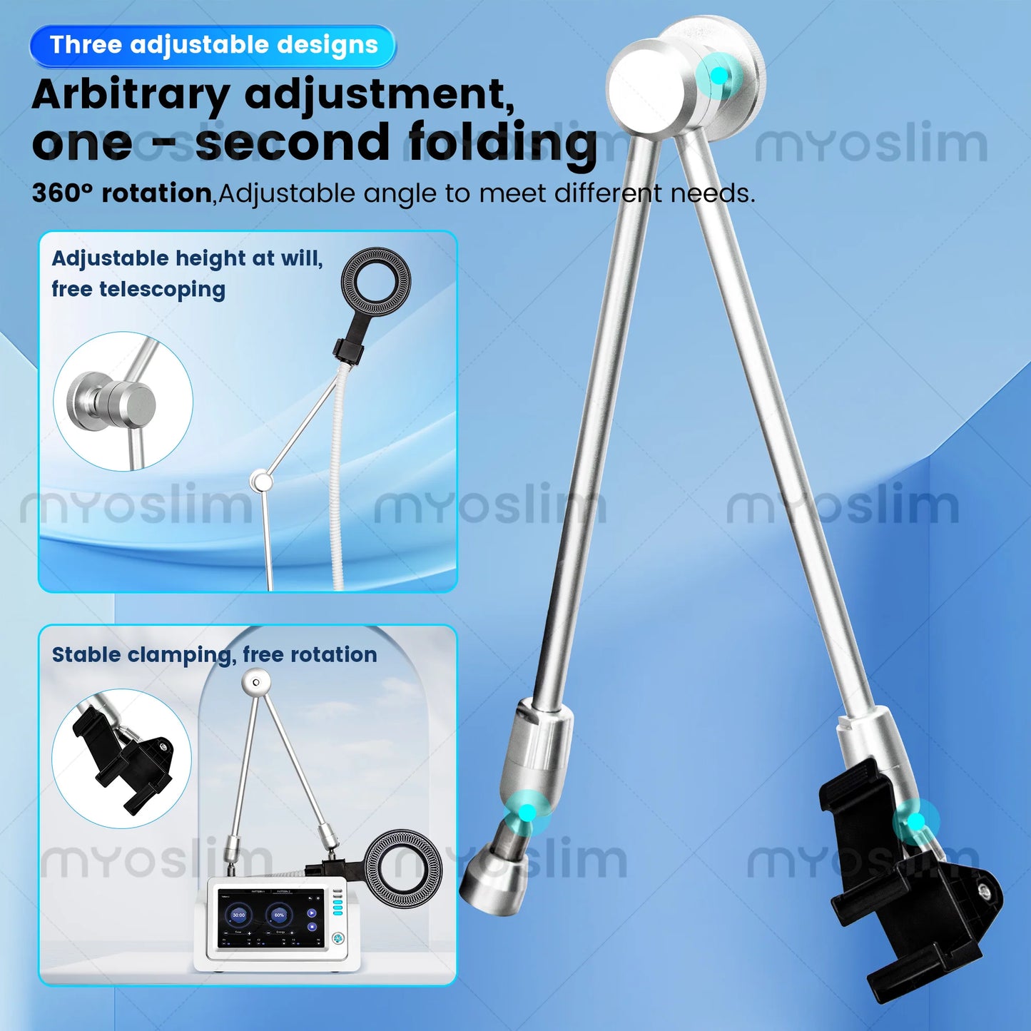 MYOSLIM Physio Magneto Therapy PEMF Device For Pain Relief